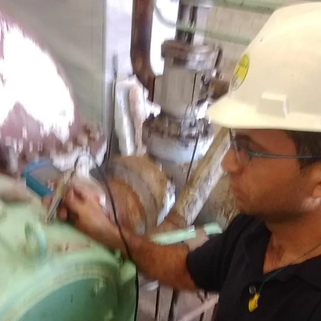 Manutenção em turbina a vapor