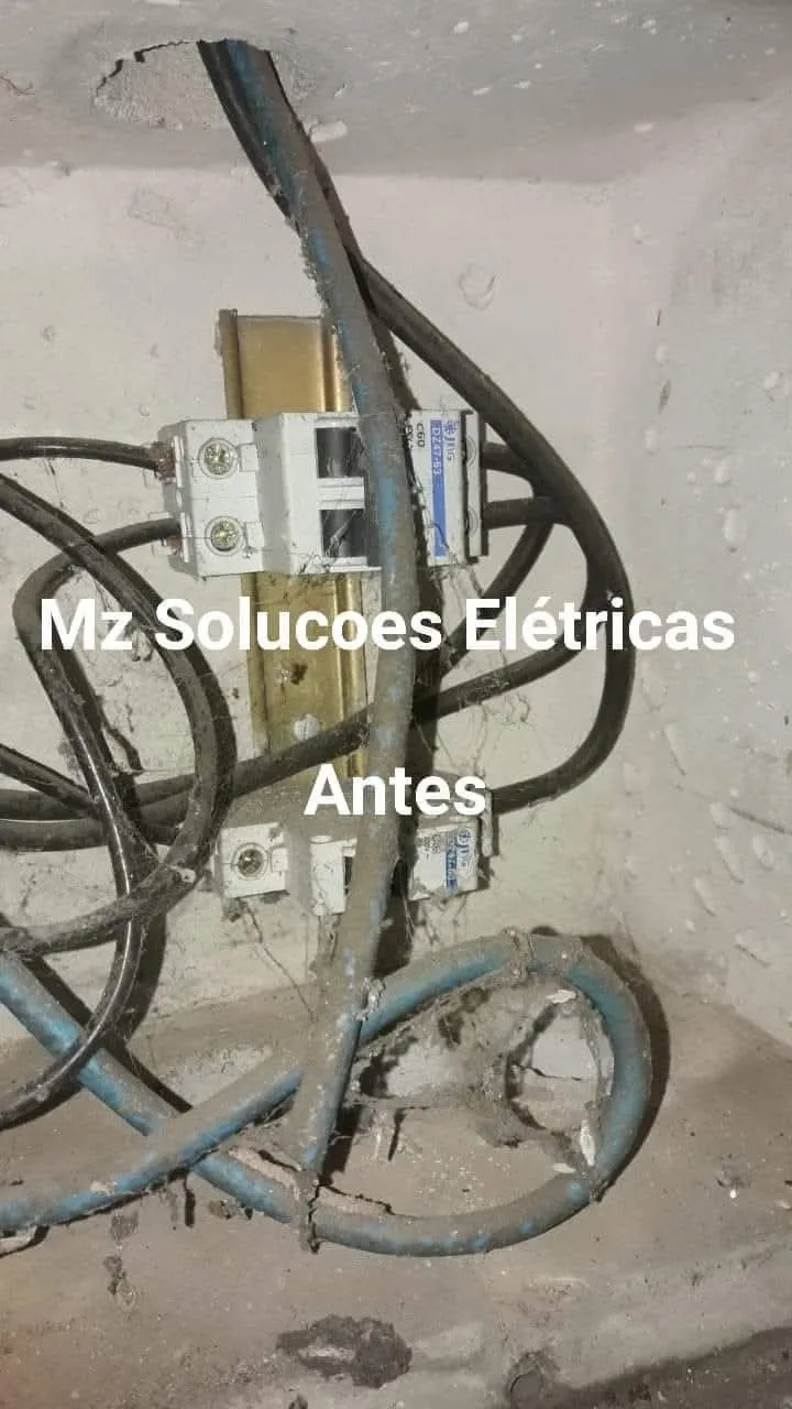 Antes: Aterramento TN-S com haste e DPS contra surtos